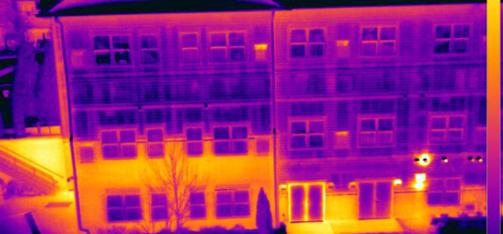 Drone Building Thermal Imaging Services
